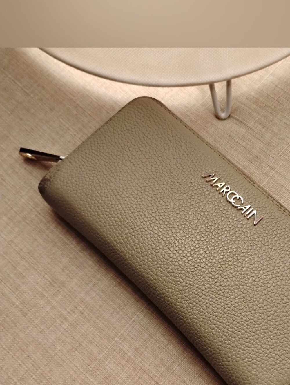Marc Cain women's zip-around continental wallet.